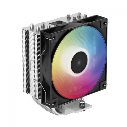 COOLER DEEPCOOL GAMMAXX SERIES AG400 PRETO COM LED RAINBOW