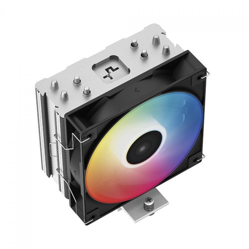 COOLER DEEPCOOL GAMMAXX SERIES AG400 PRETO COM LED RAINBOW