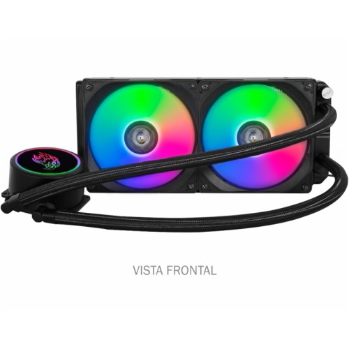 WATER COOLER WAC6 KMEX, 240MM PRETO INTELAMD LED MULTICOLOR