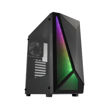 GABINETE FSP CMT195 PRETO COM 4 FAN