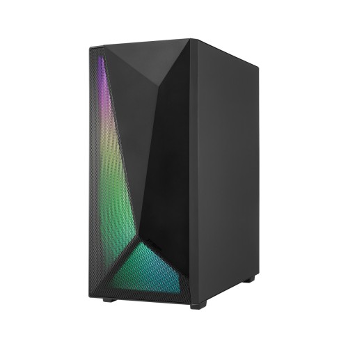 GABINETE FSP CMT195 PRETO COM 4 FAN