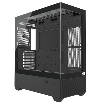 GABINETE REDRAGON REFLECT FLOW PRETO
