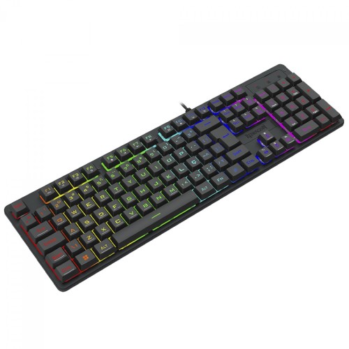 TECLADO MEMBRANA GAMER REDRAGON NETHERBANE PRETO K521-R PT