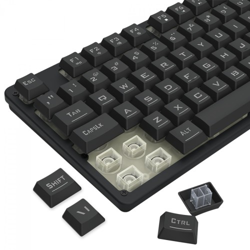 TECLADO MEMBRANA GAMER REDRAGON NETHERBANE PRETO K521-R PT