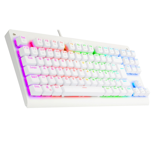 TECLADO MECANICO GAMER DARK AVENGER RAINBOW BCO SWITCH VERMELHO ABNT2