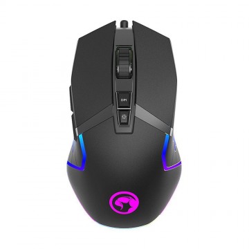 Mouse Gamer Marvo Scorpion G941, 12000DPI, 9 Botões, RGB, Black
