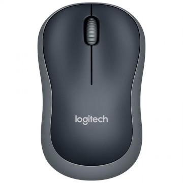 Mouse Logitech M185 Sem Fio Cinza 1000DPI - 910-002225 