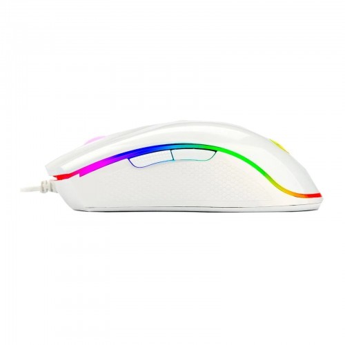 Mouse Gamer Redragon Cobra Lunar White, RGB Chroma Mk2, 12000 DPI, Branco - M711W